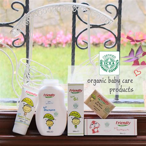 Carefully formulated for babies' sensitive skin Friendly Organic Baby Care Products are ICEA ...