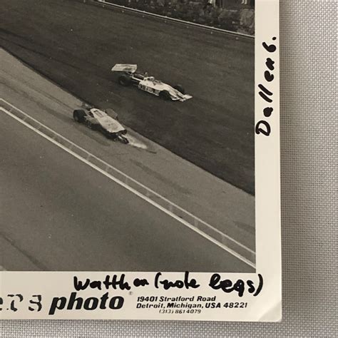 1973 Indy 500 Salt Walther Crash Photo Photograph Print - Etsy Hong Kong