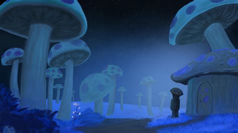 Terraria - Glowing Mushrooms by jimmarn on DeviantArt