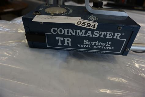 WHITES COINMASTER SERIES 2 METAL DETECTOR