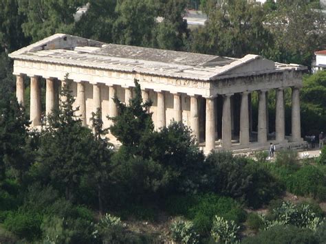 Hephaestus (Vulcan) Photo: The Temple of Hephaestus