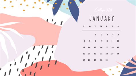 Our January Wallpaper is Here! | January wallpaper, Wallpaper, January