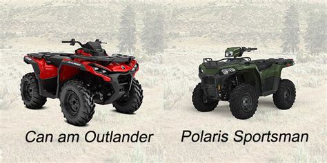 Can-Am Outlander vs Polaris Sportsman, which is better? | StarknightMT