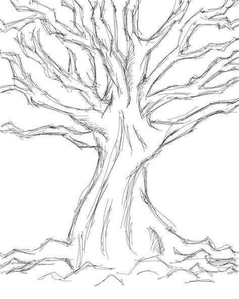 tree sketch 2 by quentinlars on DeviantArt