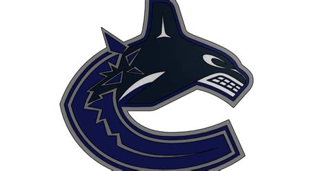 Vancouver Canucks Logo by SillyGoose | Download free STL model ...