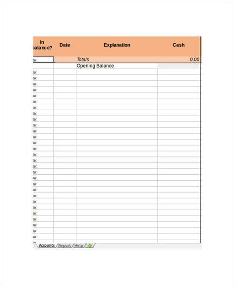 Free Blank Excel Spreadsheet Templates