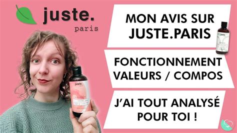 Mon avis sur Juste Paris ! 🔍 Diagnostic personnalisé, shampooing ...