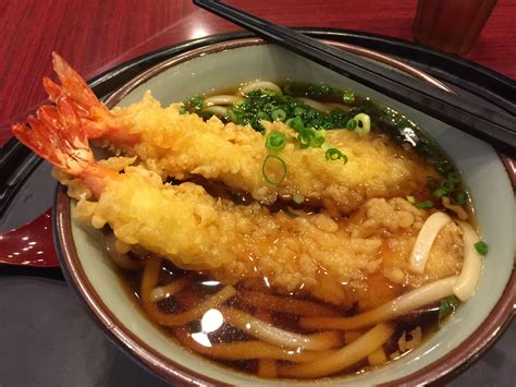 Japanese Udon noodles and Tempura shrimp. Perfect. | Tempura, Tempura udon, Shrimp tempura