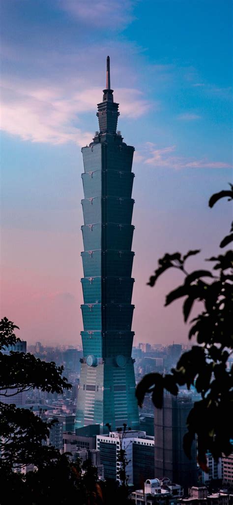 Taipei 101 Observatory (Taiwan) | Depth Effect - Wallpapers Central