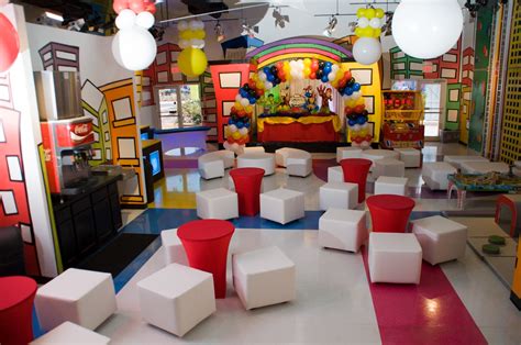 Minitown Party - Indoor Party Place: Our new party lounge miami Look!!!