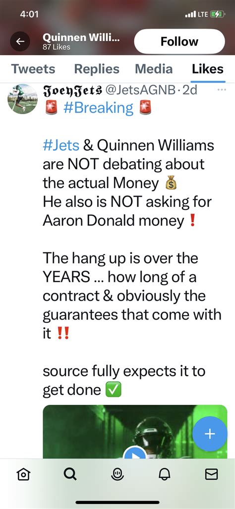 Check this out, thoughts on what's holding up Q's contract and the Jet ...