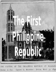 RIPH-MALOLOS-CONST..pptx - The First Philippine Republic The Malolos ...