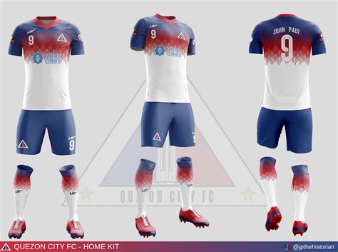 Quezon City FC - Home Kit by 𝕵𝖔𝖍𝖓 𝕻𝖆𝖚𝖑 𝕮𝖆𝖓𝖔𝖓𝖎𝖌𝖔 on Dribbble