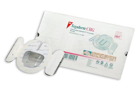 3M™ Tegaderm™ CHG Chlorhexidine Gluconate I.V. Securement Dressing 1657