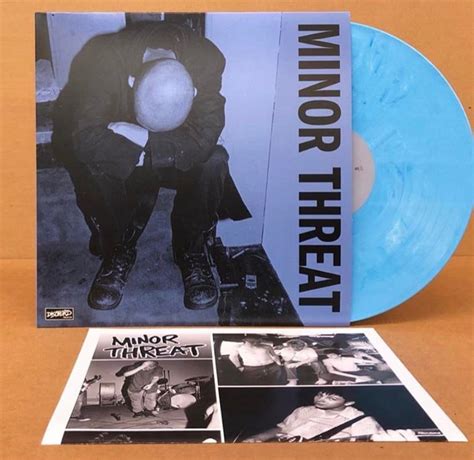 Minor Threat reissue - Blue Cover and Blue Vinyl : VinylReleases