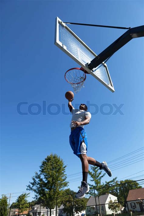 Basketball Player Dunking | Stock image | Colourbox