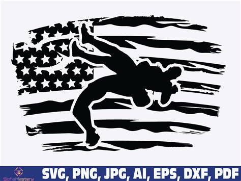 Wrestling SVG PNG Wrestling Svg Png Wrestling Usa Flag Svg - Etsy Canada