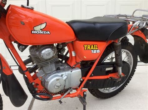 Original 1977 Honda Trail 125 Dual Sport Enduro Motorcycle XL CT Runs Great!