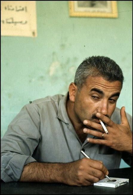 Dr. George Habash, founder of the PFLP, in Jordan, 1971 [446x650] : r ...