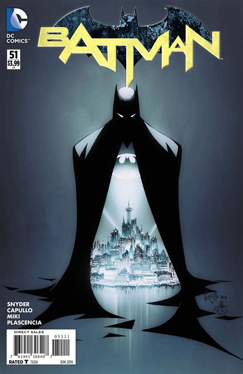 Batman #51 - 5-Page Preview and Covers released by DC Comics