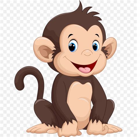 Monkey Cartoon Drawing Illustration, PNG, 1000x1000px, Cartoon, Big ...