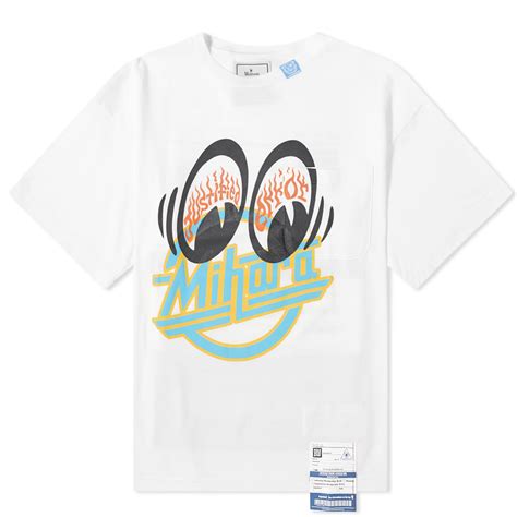 Maison MIHARA YASUHIRO Eye Print Logo Tee Maison MIHARA YASUHIRO