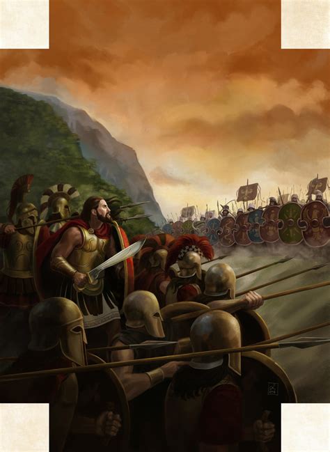 Battle of Thermopylae by Darko-Stojanovic-Art on DeviantArt