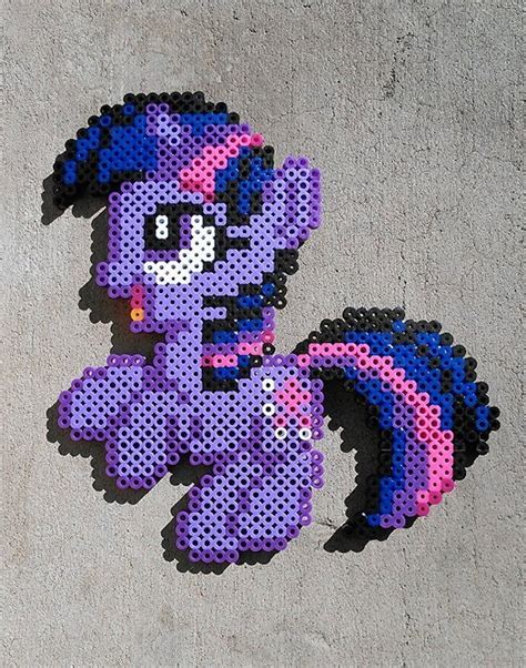 Filly Twilight Sparkle Perler Bead Art