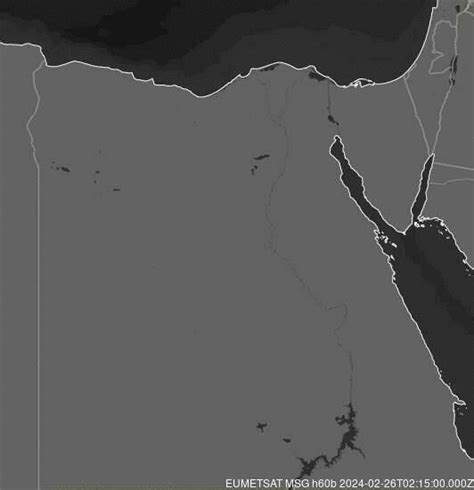 Meteosat - precipitation - Egypt