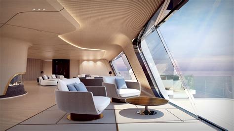 Megayacht is based on ancient designs but filled with modern tech | Yacht interior design ...