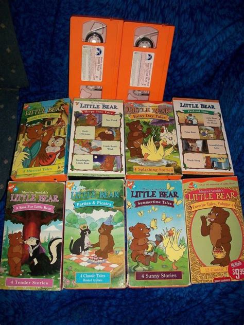 Little Bear Vhs Lot