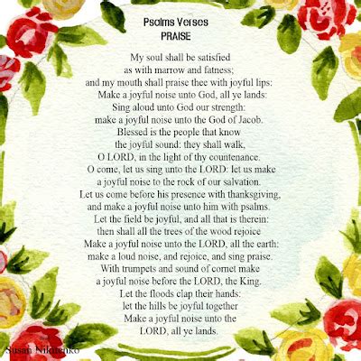 Psalms Verses Praise