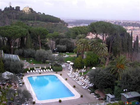 Pool hotel in rome free image - № 12367