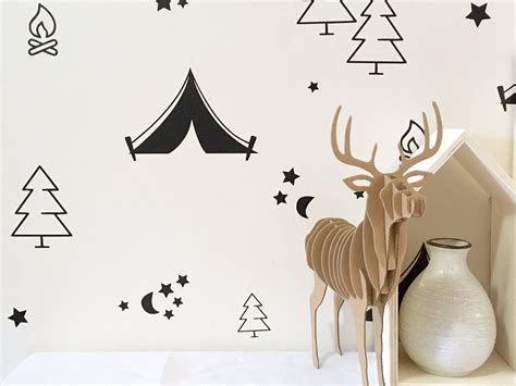 Camping Vinyl Wall Decals – Cutouts Canada