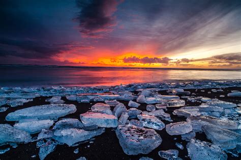 Landscape Photography Iceland | Five beautiful sunsets in Iceland