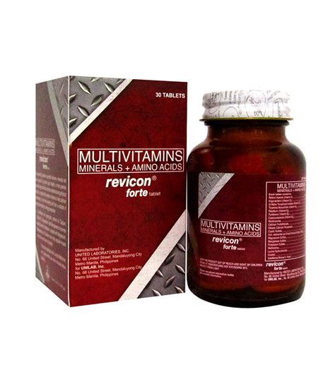 Revicon Forte Bottle - 30S - St. Joseph Drug - Online Store