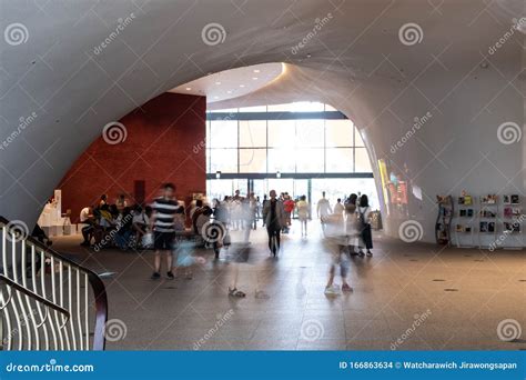 Interior View of Taichung Metropolitan Opera House Editorial Stock Image - Image of tourism ...