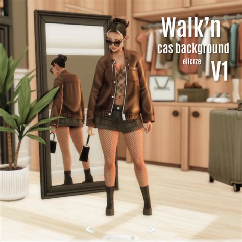 CAS Background - Walk'n | Patreon in 2023 | Sims 4 dresses, Sims 4 cas background, Sims 4 cas mods