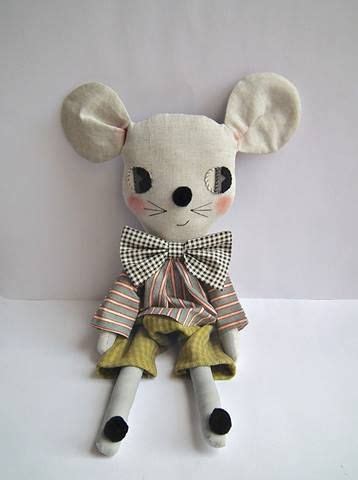 Mortimer Mouse | Soft dolls, Dolls handmade, Handcrafted dolls