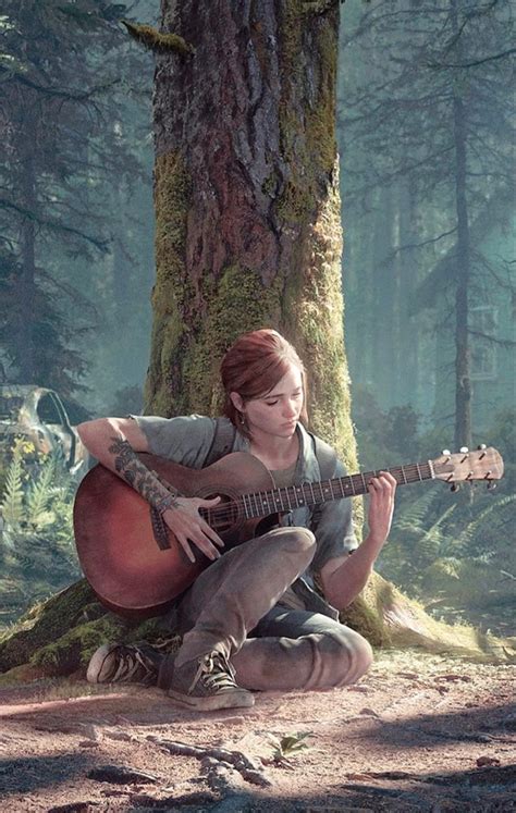 miren a ellie tocando la guitarra | The last of us, The lest of us, The ...