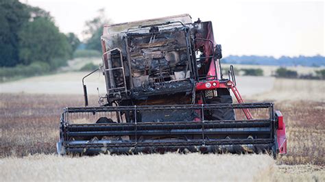 Combine harvester fires: Why do they keep happening? - Farmers Weekly