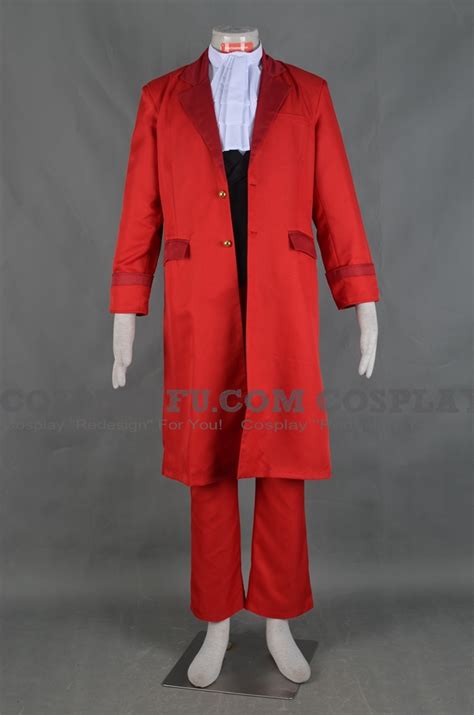 2 Sets of Miles Edgeworth Cosplay Costume, Wig, Props and Accessories ...