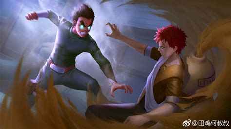 Rock Lee Vs Gaara Wallpapers - Wallpaper Cave