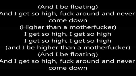 So High - Wiz Khalifa ~ Lyrics - YouTube