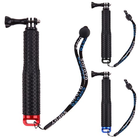 Light weight tripod 19 Inch Extendable Camera Selfie Stick Action Camera Handheld Monopod for ...