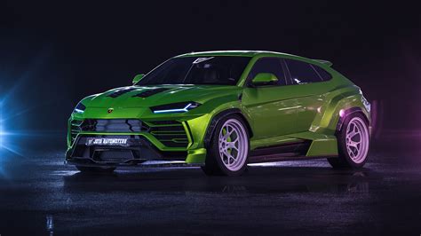 Lamborghini Urus Wide Body 4k Wallpaper,HD Cars Wallpapers,4k Wallpapers,Images,Backgrounds ...