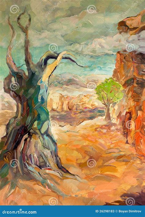 Rugged Mountain stock illustration. Illustration of american - 26298183