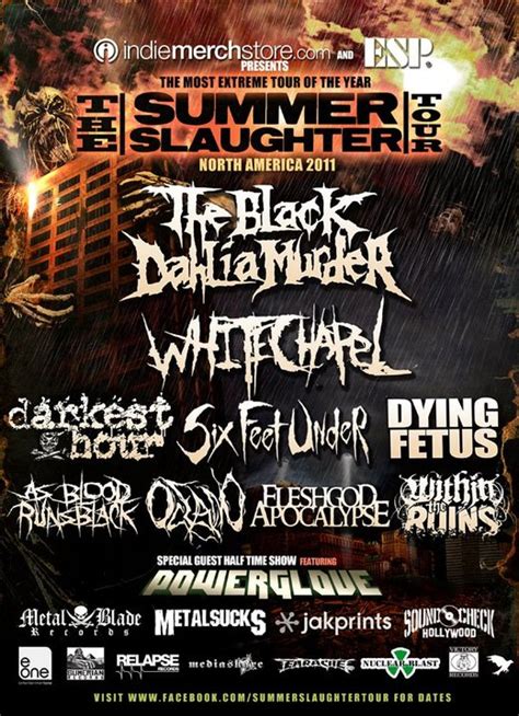 Summer Slaughter 2011 Lineup Officially Announced - Powerglove | Video ...