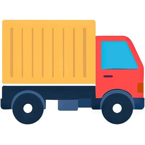 Premium AI Image | Truck icon with simple design