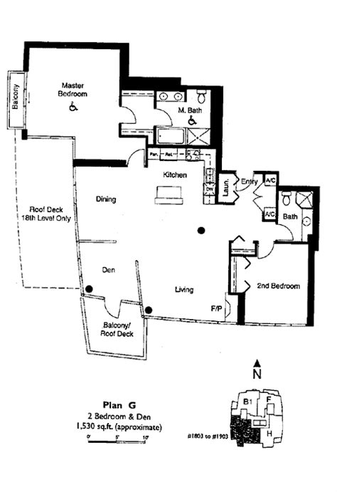 Horizons Floor Plan C | Horizons - Downtown San Diego Condos